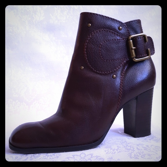 a.n.a Shoes - a.n.a. Brown Leather Ankle Boots